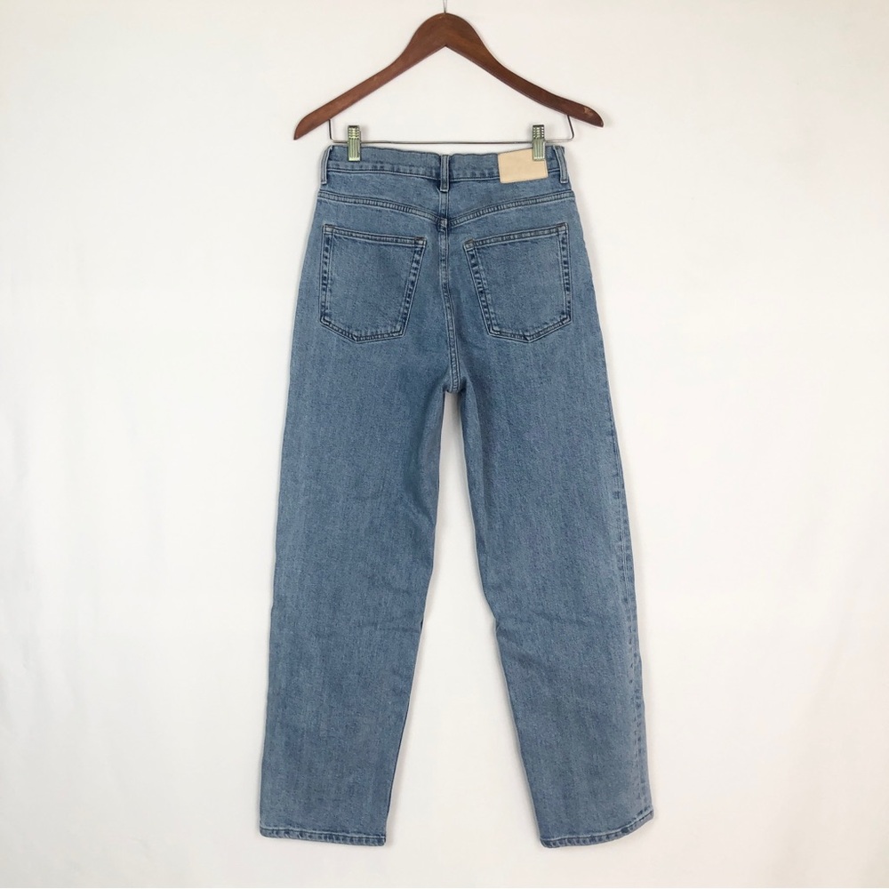 Everlane Way High Jean Organic Light Indigo Size 26 Regular - Picture 4 of 7